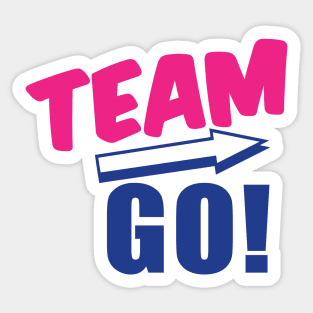 Team Go! Sticker